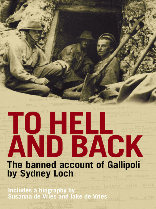 Title details for To Hell and Back by Susanna De Vries - Available